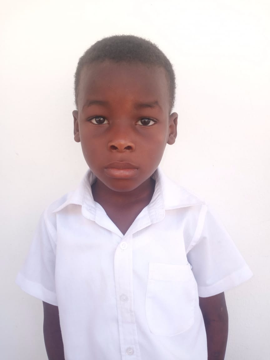 Rousner Is four years old and is the middle child in his family. He is discovering expressive language and is very excited about it.