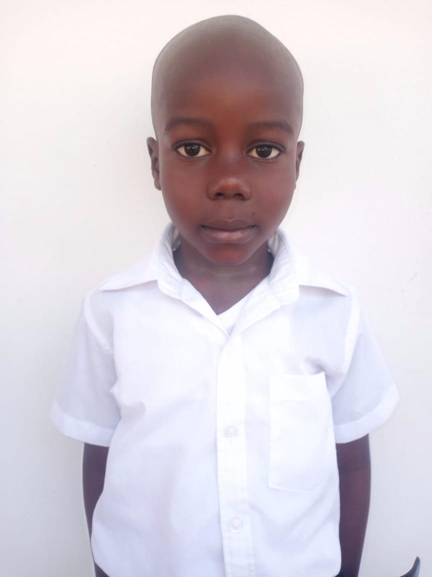 Wood Dowency Is five years old and is the youngest of three children. He is excited about learning.